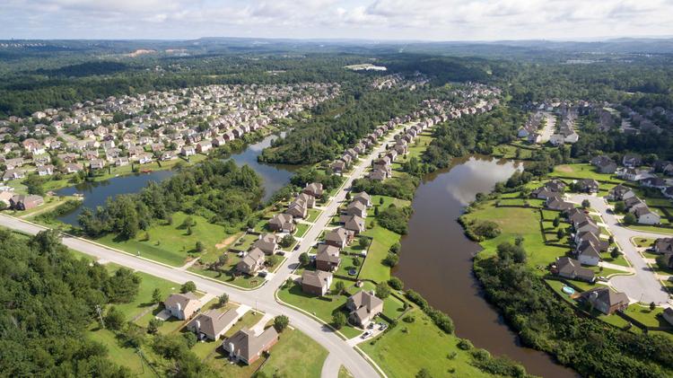 Birdeye View of Town