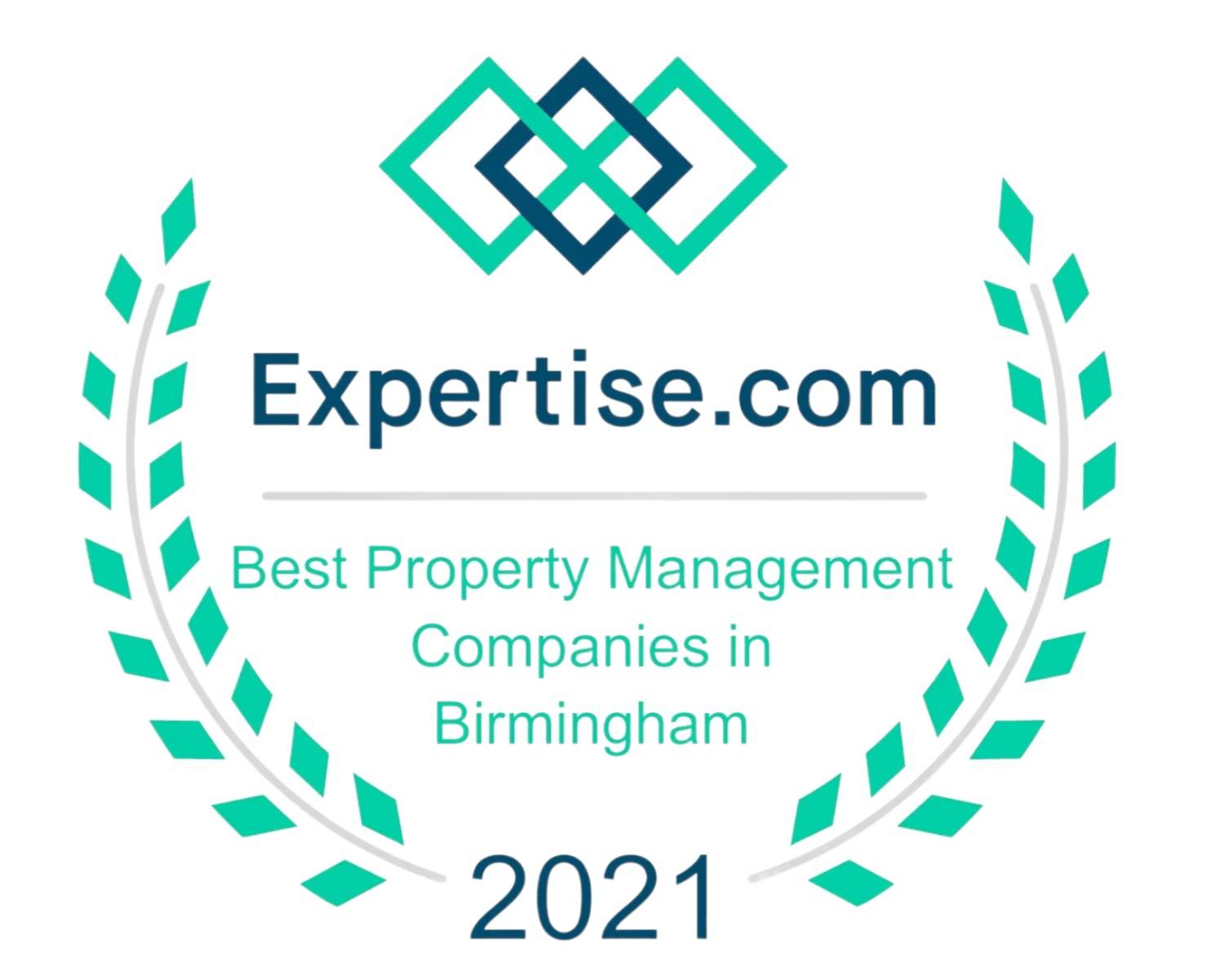 Expertise best property management company 2021 badge